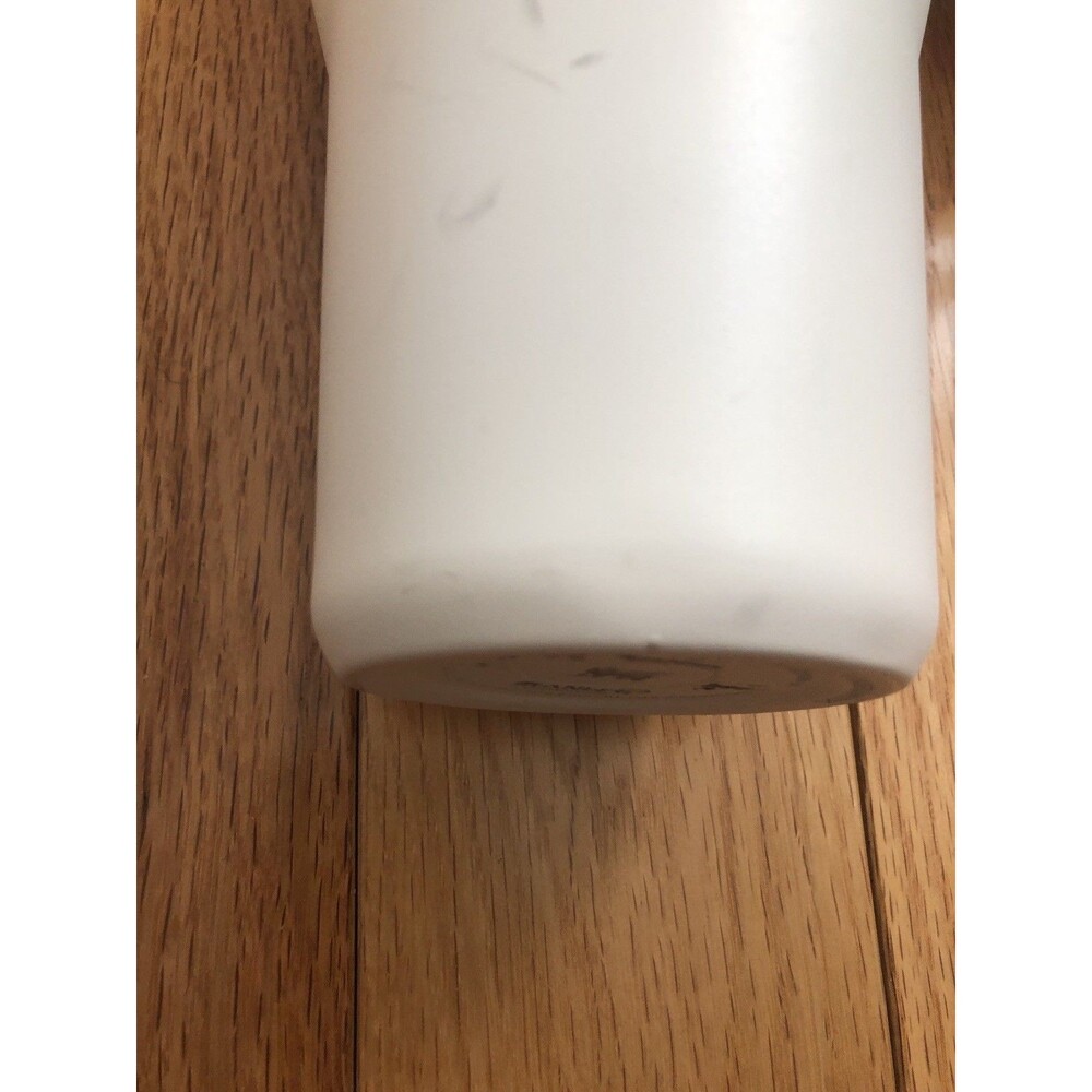Stanley White Stainless Steel Insulated Tumbler With Handle and Straw Pre-Owned - Picture 3 of 9